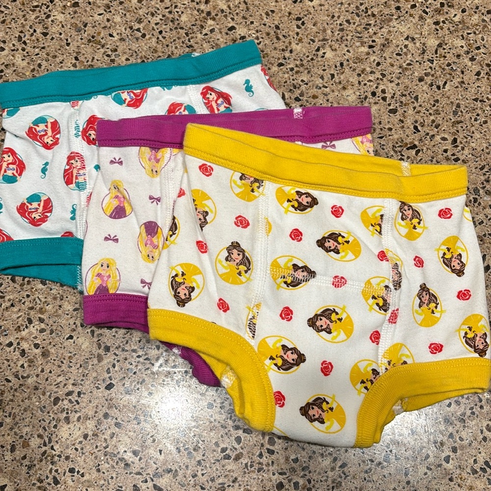Hanna Andersson XS Princess Training Underwear 80/90